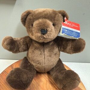 Vintage collectible 2000 Ralph Lauren "The Bear That Cares" teddy‎ bear